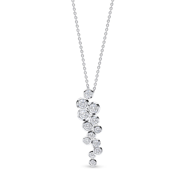 Diamond Drop Pendant 3.11ct