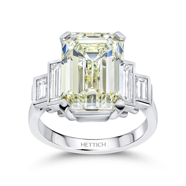 8.70ct Emerald Cut Diamond Ring