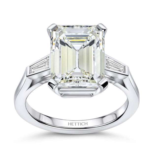 5.23ct Emerald Cut Diamond Ring