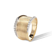 Lunaria Diamond Band Ring