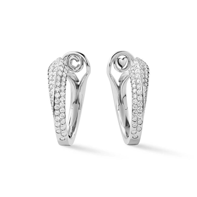 Classic Edition White Earrings