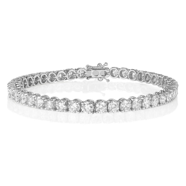 Diamonds 9.07ct Line Bracelet