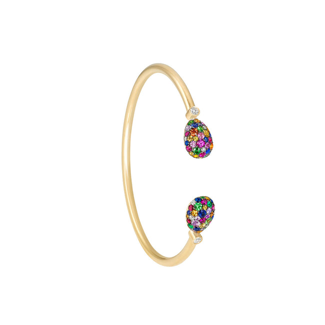Fabergé Emotion Multi Coloured Open Set Bangle