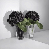 Baccarat Eye Black Vase Round 2814035